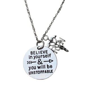 RN Necklace - Believe in Yourself & You Will Be Unstoppable